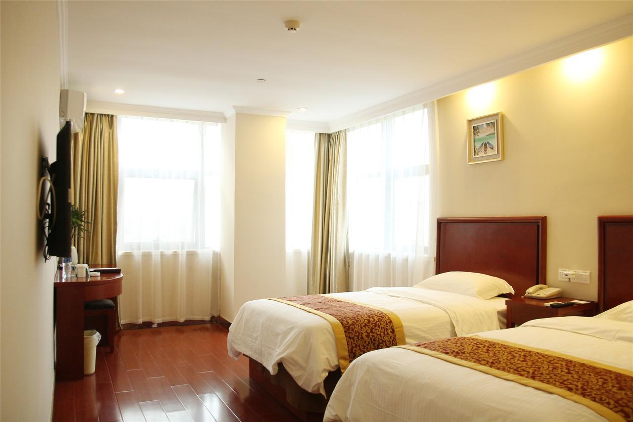 Yaowandukou Greentree Inn Henan Xinyang Gushi Zhongshan Avenue Hongsu Avenue Express Hotel מראה חיצוני תמונה